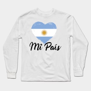 Mi País Long Sleeve T-Shirt